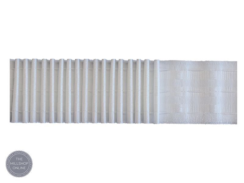 Pencil Pleat Corded Pocket Curtain Heading Tape 3" 75mm - 8 m length 